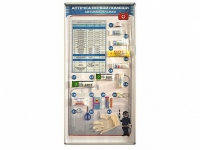 Стенд "Состав автомобильной аптечки" с оригинальными образцами - «globural.ru» - Нижний Новгород