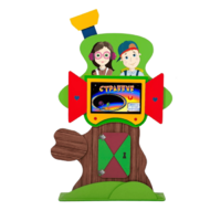 Интерактивная развивающая настенная панель «Домик на дереве» - «globural.ru» - Нижний Новгород