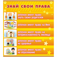 Стенд "Знай свои права" - «globural.ru» - Нижний Новгород
