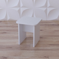 Табурет «Белый кубик» - «globural.ru» - Нижний Новгород