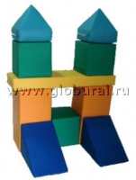 Мягкий модуль-конструктор "Городок" 1 (ВИК) - «globural.ru» - Нижний Новгород