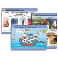 Комплект таблиц для начальной школы "Русский язык. Имя существительное" - «globural.ru» - Нижний Новгород