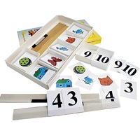 Счетная лесенка (ламинированная, с магнит. креплением) - «globural.ru» - Нижний Новгород