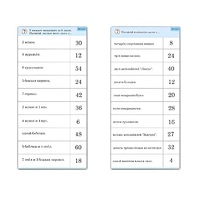 Комплект карточек (10) "Обучающий калейдоскоп. Умножение на 3, 4 и 6" - «globural.ru» - Нижний Новгород