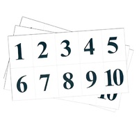 Набор цифр от 1 до 10 (для начальной школы) - «globural.ru» - Нижний Новгород