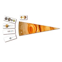 Модель-аппликация "Сравнительные размеры Солнца, планет и их спутников" - «globural.ru» - Нижний Новгород