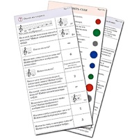 Комплект карточек (10) "Обучающий калейдоскоп. Музыкальные термины" - «globural.ru» - Нижний Новгород