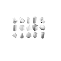 Комплект гипсовых моделей геометрических тел  - «globural.ru» - Нижний Новгород