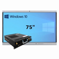 Интерактивная панель 75" (встроенный ПК, Win10, Intel i5) - «globural.ru» - Нижний Новгород