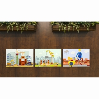 Комплект настенных панелей «Стройка» - «globural.ru» - Нижний Новгород