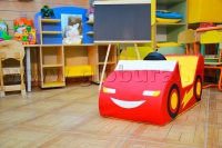 Напольная игрушка "Машинка - гонка" с аппликацией (ВИК) - «globural.ru» - Нижний Новгород