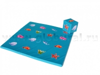 Игровой детский мат «Море» с кубиком (ВИК) - «globural.ru» - Нижний Новгород