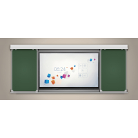 Многофункциональная раздвижная система аудиторных досок 75'' - «globural.ru» - Нижний Новгород