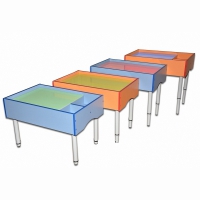 Песочные столы на регулируемых опорах RGB подсветка - «globural.ru» - Нижний Новгород