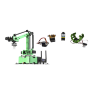 Четырёхосевой учебный робот - манипулятор "Техник" с модульными сменными насадками. - «globural.ru» - Нижний Новгород