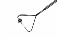 Зонд массажный для миогимнастики с бусинкой на толстой ручке с накаткой (Автор Томилина С.М.) - «globural.ru» - Нижний Новгород