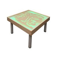 Столик на ножках для рисования песком Радуга. Подсветка RGB - «globural.ru» - Нижний Новгород