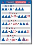Математика. «Учимся считать». Комплект таблиц по математике для начальной школы. Учебно наглядные пособия. - «globural.ru» - Нижний Новгород