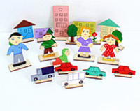 Фигурки для песочной терапии "Семья и дом" - «globural.ru» - Нижний Новгород