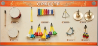 Акустическая тактильная звуковая доска "Оркестр" со звуковым модулем - «globural.ru» - Нижний Новгород