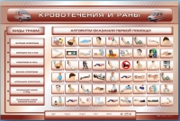 Трехсекционный базовый комплект "Травмы. Кровотечения. Ожоги" для учащихся общеобразовательных учреждений - «globural.ru» - Нижний Новгород