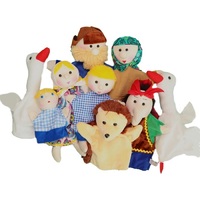 Набор перчаточных кукол к сказке "Гуси-лебеди" - «globural.ru» - Нижний Новгород