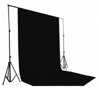Фотофон для фото и видео 3х6 м Черный - «globural.ru» - Нижний Новгород