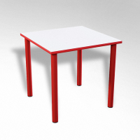 Стол квадратный ТР нерегулируемый на металлокаркасе  - «globural.ru» - Нижний Новгород