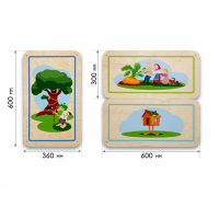 Набор стеновых панелей «Мир сказки - У Лукоморья» - «globural.ru» - Нижний Новгород