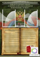 Стенд "Конституция РФ и Федеральный закон "О воинской обязанности " - «globural.ru» - Нижний Новгород