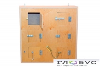 Тактильно-развивающая панель с шестью замочками и задвижками - «globural.ru» - Нижний Новгород