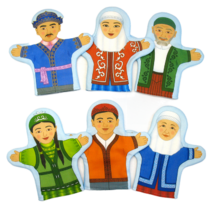 Набор рукавичек "Семья казахская" - «globural.ru» - Нижний Новгород