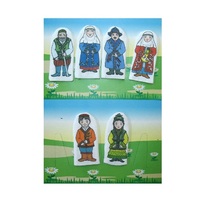 Набор пальчиковых кукол "Семья казахская" - «globural.ru» - Нижний Новгород