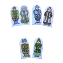 Набор пальчиковых кукол "Семья якутская" - «globural.ru» - Нижний Новгород