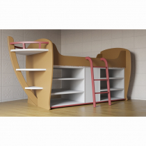 Детская кровать-чердак «Корабль» - «globural.ru» - Нижний Новгород