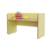 Стол для речевых игр из коллекции «НЕГА» (цвет желтый) - «globural.ru» - Нижний Новгород