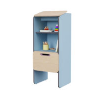 Родительский столик для записей во входную группу из коллекции мебели «НЕГА» (цвет голубой) - «globural.ru» - Нижний Новгород