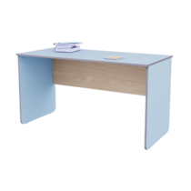 Письменный стол для воспитателя из коллекции «НЕГА» (цвет голубой) - «globural.ru» - Нижний Новгород