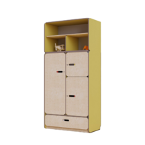 Рабочий стеллаж для специалиста из коллекции «НЕГА» (желтый) - «globural.ru» - Нижний Новгород