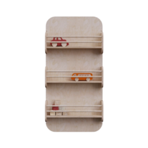 Настенная полка с тремя уровнями из коллекции «НЕГА» - «globural.ru» - Нижний Новгород