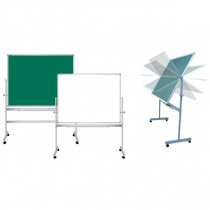 Доска аудиторная поворотная магнитная комбинированная полимерная - «globural.ru» - Нижний Новгород