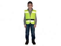 Световозвращающий жилет на молнии для пешеходов - «globural.ru» - Нижний Новгород