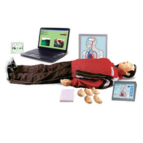 "Максим III-01"  тренажер сердечно-легочной и мозговой реанимации c обучающей компьютерной анимационной программой - «globural.ru» - Нижний Новгород