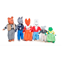 Набор шагающих кукол к сказке "Теремок" - «globural.ru» - Нижний Новгород