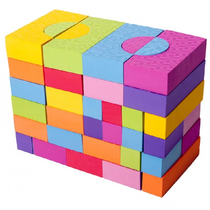 Конструктор мягкий 68 блоков - «globural.ru» - Нижний Новгород