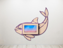 «Косатка» - Декоративная сенсорная панель 32" - «globural.ru» - Нижний Новгород