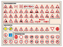 Базовый комплект светового оборудования "Дорожные знаки" с сенсорным беспроводным пультом дистанционного управления - «globural.ru» - Нижний Новгород
