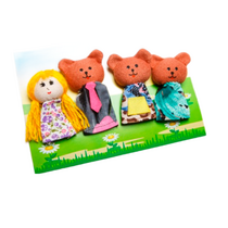 Набор пальчиковых кукол к сказке "Три медведя" - «globural.ru» - Нижний Новгород