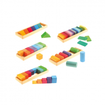 Набор для творческого конструирования "Цветные формы. Базовый набор 1" - «globural.ru» - Нижний Новгород