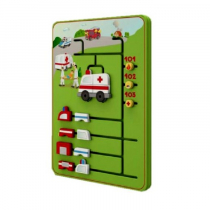 Дидактическая панель "Автомобили экстренной службы" - «globural.ru» - Нижний Новгород